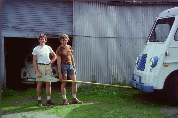 Peter and Dick crisscrossed the country in a repurposed bread truck, in search of a place to start their business.