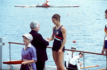 Silver medalist Joan Lind!